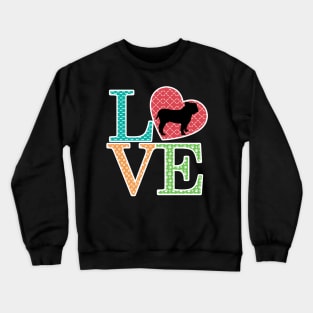 Love bulldog best bulldog Crewneck Sweatshirt